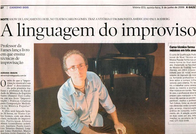 A linguagem do improviso