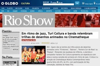 Cartoons em Jazz no Rio de Janeiro