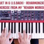 Minuet in G from J.S.Bach Reharmonized